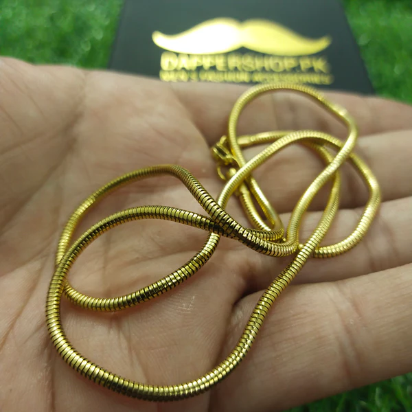 3mm_short_20_inches_50cm_golden_round_snake_neck_chain_for_men_online_in_pakistan_3