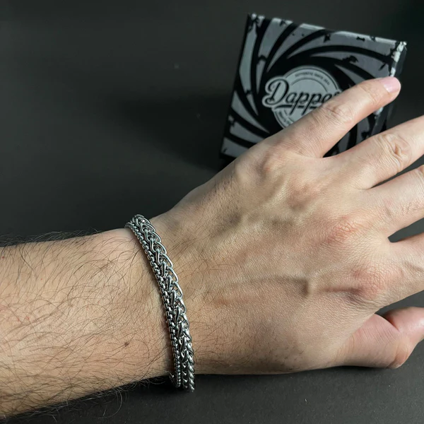Stainless_Steel_Double_Chain_Bracelet_For_Men_Online_In_Pakistan2
